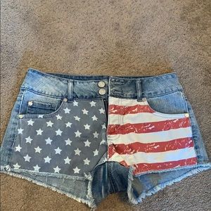 4th of July Jean Shorts